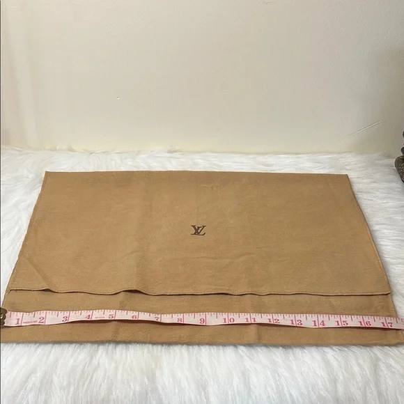 Louis Vuitton Tan Dust Bag